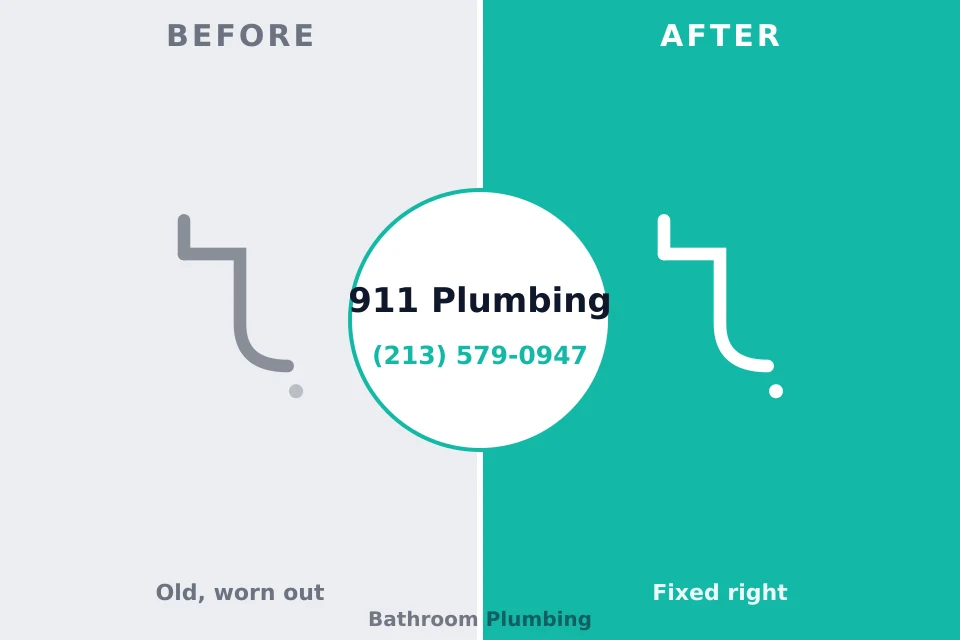 Before and after: plumbing repair Neligh, NE
